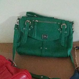 Street level leather purses